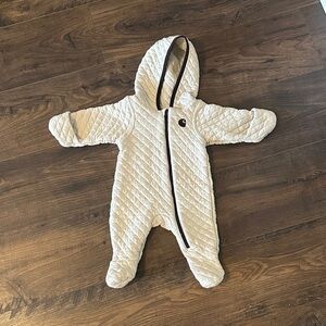 Carhartt Quilted Cream Hooded Bodysuit
